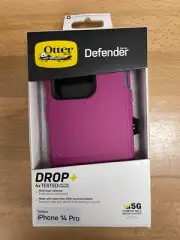 OtterBox Defender Case Apple iPhone 14 Pro Canyon Sun (Pink)