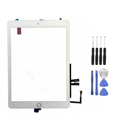 For Apple iPad 6 6th Gen A1893 A1954 Touch Screen Digitizer Replacement IC White