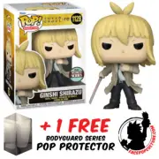 FUNKO POP TOKYO GHOUL RE GINSHI SHIRAZU #1128 EXCLUSIVE + POP PROTECTOR