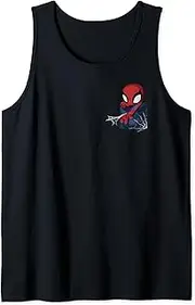 [Marvel] Spider-Man Kawaii Trapped In A Pocket Tank Top