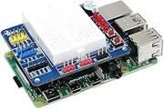 sb components BreadPi - Multipurpose HAT for Raspberry Pi 4, 3B+, 3, 2, Zero and Zero W, Raspberry Pi Expansion Board Designed for Digital and Analog I/O Manufacturer