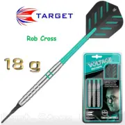 100550 Target Soft Darts Rob Cross " Voltage " Silver, 18 G