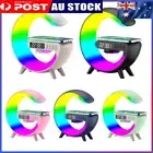 Wireless Speaker Charger Table Lamp with Alarm Clock Bedside Lamp LED Table Lamp