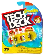 TECH DECK 2024 DROP 3 - SANTA CRUZ SPONGEBOB SQUAREPANTS 25TH - SPONGEBOB FACE