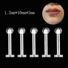 Piercing Lip Rings Labret Stud Labret Stud Bar Retainer Lip Ear Cartilage Ring