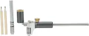 Yomiyuyr Woodworking Scribe Gauge, Accuracy Marking Gauge, Aluminum Alloy Scribe Tool with Depth Measurement for Woodworking, Drafting, and Marking