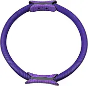 Perfeclan Pilates Fitness Ring Equipment Accessories Device Nonslip Exerciser Core Training Exercise Circle for Toning Thighs Home Legs