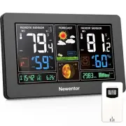 Multi-Sensor Color Display Weather Station with Temperature & Humidity Monitor