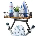 Ironing Board Holder Wall Mount - Laundry Room Iron and Ironing Board Hanger ...