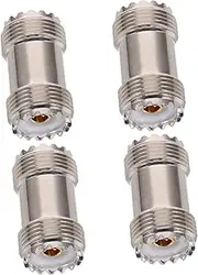 POPETPOP 4pcs Uhf Connector Kit for Amateur Radio Applications Easy Installation Wide Compatibility Enhanced Communication Range
