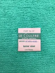 Jaeger LeCoultre Ratchet Wheel Cal. 460 490 Part 415 27, NOS