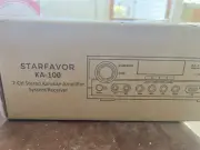 Starfavor KA-100 2-CH Stereo Karaoke Amplifier System/Receiver - NIB
