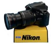 WIDE ANGLE LENS FOR Nikon AF-P DX 18-55mm f/3.5-5.6G Lens NIKON D3400 D5600 55M