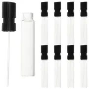 2ml Mini Perfume Atomizer Glass Bottle for Travel 10pcs Refillable Set