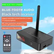 NFC Wireless Blue-tooth 5.3 Audio Receiver HiFi Music Adapter AUX RCA TF