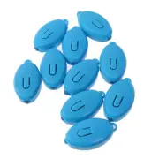 10pcs Mini Keychain LED Flash Flashlight Torch Anti Blue LightTest Lamp CR
