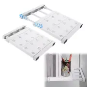 2 Pcs School Locker Shelf Organizer - Adjustable Locker Divider Mate Easy1993