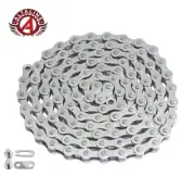 LODO CHROME SINGLE SPEED BICYCLE CHAIN VINTAGE SCHWINN STINGRAY CRUISER BMX BIKE