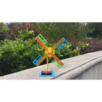 在飛比找蝦皮購物優惠-動感荷蘭大風車模型DIY科技小制作小發明小學生動手拼裝科學實