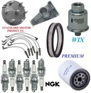 Tune Up Kit Filters Cap Wire Spark Plugs For FORD THUNDERBIRD L6 3.3L 1982 (for: Ford)