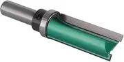 1/2pc12MM Shank D21MM Pattern Bit Router Bit Woodworking Milling Cutter for Wood Bit Face Mill Carbide Cutter End Mill(2pc)