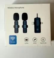 3 in 1 Noise Reduction Wireless Lavalier Microphone Broadcast Lapel Microphones