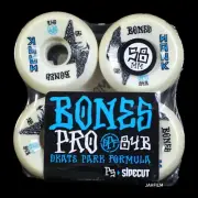 Bones Pro SPF Tony Hawk White Wheels - 58mm 84b - Brand New (some yellowing)