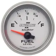 Autometer Ultra-Lite II Fuel Level Gauge - 240 - 33 Ohm, 2 1/16 Inch, AU4916