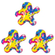 3PK Keycraft Inkerz Man Squishy Stress Relief Tactile Sensory Toy Assorted 3y+