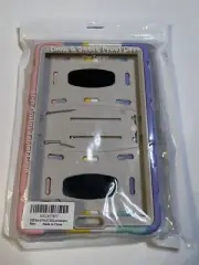 Shockproof Bumper Case for Samsung T220 Tab A7 Lite 8.7'' 2021 Rainbow Cover NEW