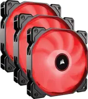AF120 LED | 120mm Low Noise Cooling Fan - Red LED ( Triple Pack)