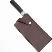 Meat Cleaver - Cleaver Protector Chef Chopper Guard in Faux Leather,Anti-Puncture Protective Sleeve, Waterproof for Outdoor Camping Home