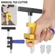 2 In 1 Manual Glass Tile Cutter Tile Glass Cutting Tool Labor Saving-~