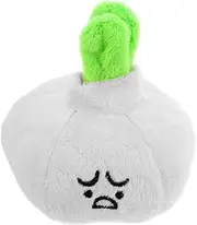 iplusmile Delightful Cartoon Plush Cat Onion Garlic Shape Soft Gentle Indoor for Kitten to