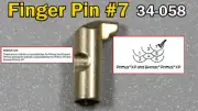 Schlage Primus Finger Pin #7 | No. 34-058 | Locksmith / Locksport Replacement x1