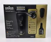 BRAUN Series 9 Sport + Electric Shaver With Clean And Charge Station 9320cc NEW