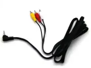 SYNC 3.5mm AUX Jack transfer to RCA Plug TV AV Video Audio Input Cable Cord Lead
