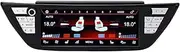 XTevu Car AC Touch Screen, LCD Voice Control Display Compatible with 5 Series G30 G31 2018-2023 Car AC Touchscreen Panel