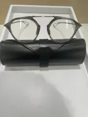Dita Kohn Optical Glasses New Ink Swirl Matte Grey Silver Titanium DTX119-49-03A