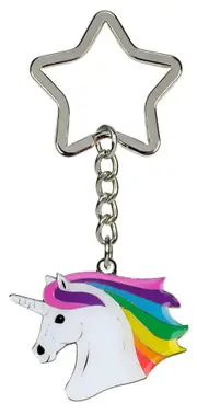 Key Ring - Unicorn Head Key Chain