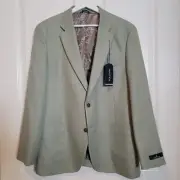 Nautica Blazer Sport Coat Jacket Mens 42R Jensen Green Modern-Fit Stretch NWT