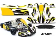 Go Kart Graphics Decals Stickers For CRG New Age NA2 ATTACK Y