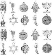 DanLingJewelry Tibetan Style Charms Mini Tibetan Charms for DIY Necklace Bracelet Jewellery Making