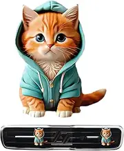 Cat Air Freshener Vent Clip,Solid Sea Smell Automobile Fragrance Diffuser,Cute Air Freshener For Car