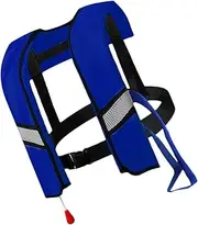 Adult Life Vest for Swimming | Snorkel Life Vest for Adults - Nylon Adult Life Vest Automatic Inflating, Portable Buoyancy Jacket Snorkeling Vest for Paddle Board, Floating