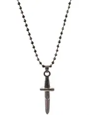 [Cudworth] Stainless Steel Sword Pendant in Silver