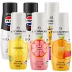 NEW 6x SodaStream Low Sugar Variety Assorted Pack Syrup Soda Mix 440mL