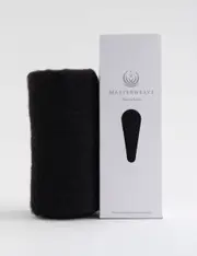 Masterweave Windermere Alpaca Scarf -Black