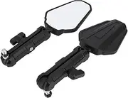 Motorbike Mirrors For Ducati For Monster 600 800 8 10MM Motorcycle Accessories Rearview Mirror ABS White Glass Side Mirror Handlebar Mirror