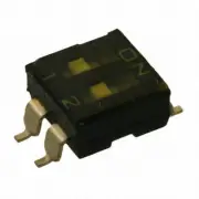 Omron A6S-2102-PH DIP Switch Slide SPST 2 Position Actuator 25mA 24VDC